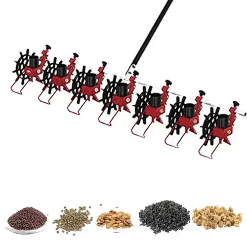 7 Row Manual  Row Seeder machine Capacity 200gm
