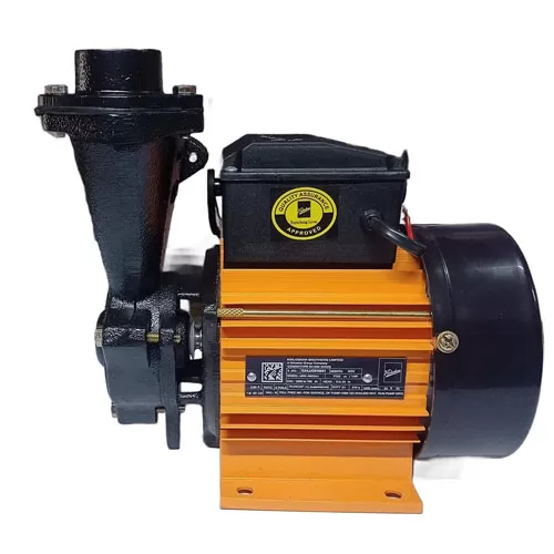 Kirloskar 1HP Monoblock Pump Copper Winding, Rian I